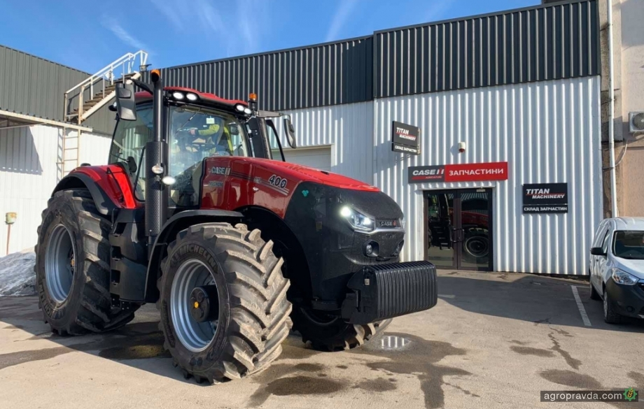 В Украину прибыл первый флагманский Case IH Magnum 400 AFS Connect В Украину прибыл первый флагманский Case IH Magnum 400 AFS Connect